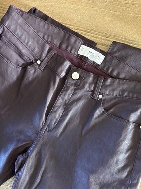 Mango Women's Skinny Jeans - Deep Plum